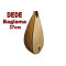 Dede Bağlama Oyma Dut Klavyeli ( balta) 37 cm