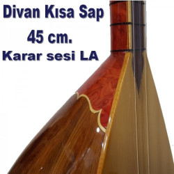 Divan Kısa Sap Bağlama 45 cm.Karar sesi LA Divan Kısa Sap Bağlama 45 cm.Karar sesi LA