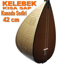 Kısa Sap Kebek Bağlama Kanada Sediri 42 cm Kısa Sap Kebek Bağlama Kanada Sediri 42 cm
