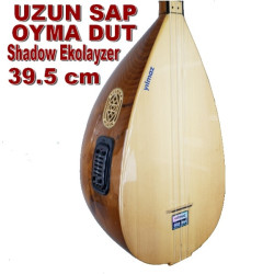 Uzun sap Oyma Dut Bağlama Ekolayzerli  39.5 cm.