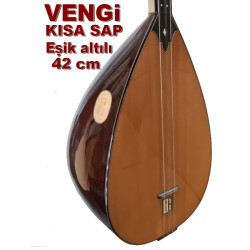 Vengi bağlama Kısa Sap 42 cm Eşik Altılı   Vengi bağlama Kısa Sap 42 cm Eşik Altılı