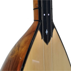 Uzun Sap Bağlama Oyma Dut  41 cm. Uzun Sap Bağlama Oyma Dut  41 cm.