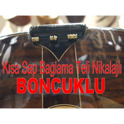 Boncuklu Nikalajlı  Kısa Sap Teli Boncuklu Nikalajlı  Kısa Sap Teli