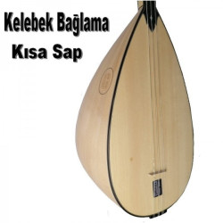 Köprü Sistemli Kısa Sap Kelebek Bağlama 42 cm Köprü Sistemli Kısa Sap Kelebek Bağlama 42 cm