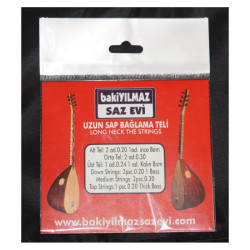 Uzun sap Çelik Bağlama teli Uzun sap Çelik Bağlama teli